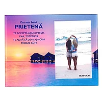 Rama Foto, Sticla, 22x17cm, Cea Mai Buna Prietena, Poza 10x15cm, Multicolor