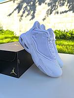 Pantofi Sport Jordan Max Aura 4 Unisex, Alb, Piele naturala, Marimea 35.5