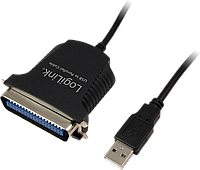 CABLU USB LOGILINK adaptor, USB 2.0 (T) la Paralel (Centronics 36-pin), 1.5m, conecteaza port USB cu