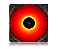VENTILATOR DEEPCOOL PC RF120R LED, 120x120x25 mm, 4 red LED, Hydro Bearing,