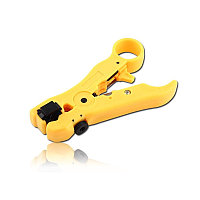 Cleste tip stripper, profesional pentru dezizolat cabluri RG11, RG59, RG6, RG7, UTP si STP, telefoni