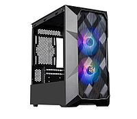 CARCASE Cooler Master TD300 Mesh, M-ATX,U3*2,ARGB Hub*1,Front PWM ARGB fan*2,Grey TG,