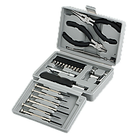 TRUSA scule LOGILINK, set: 6x micro surubelnite, 1x cutter, 1x cleste pt. telefon, 1x surubelnita cu