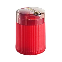 Dozator pentru scobitori Cozevdnt, cu capac, Rosu