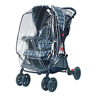Husa de ploaie pentru carucior, Transparent