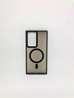 Husa Smoked Magsafe Samsung Galaxy S 24- Negru
