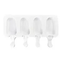 Formă de Înghețată din Silicon cu Bastoane 4 Cavități 24,5 cm x 11,5 cm