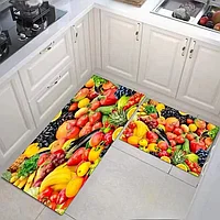 Covoraș de bucătărie din catifea 6 mm antiderapant, lavabil, 40 x 120 cm, 40 x 60 cm, Dreptunghiular C-5