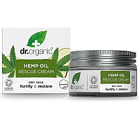 Crema de fata hidratanta 24h ulei de canepa Dr.Organic 50ml