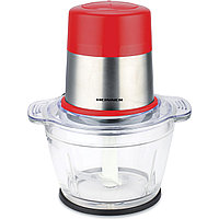 Tocator de legume Heinner Cayenne 1 HMC-D300RD, 300W, capacitate 1 L, bol din sticla, lame din inox, 2 viteze,