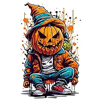 Set 8 bucati,Sticker Costum de haloween,INOVATIX®. 6 cm