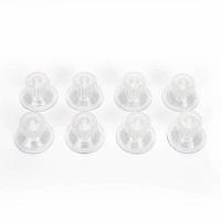Set 8 ventuze EcoFlow pentru panouri solare, Transparent