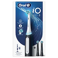 Periuta de dinti electrica Oral-B iO3 cu Tehnologie Magnetica si Micro-Vibratii, Senzor de presiune Smart, 3