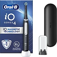 Periuta de dinti electrica Oral-B iO4 cu Tehnologie Magnetica si Micro-Vibratii,, Senzor de presiune Smart, 4