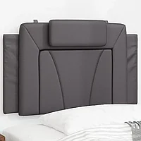 Pernă pentru tăblie, gri, 90 cm, piele artificială