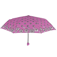 Umbrelă damă MINI manuală Perletti flori buline roz
