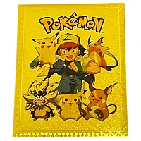 Set auriu sclipitor 10 carti Pokemon, indragitii eroi cu super-puteri