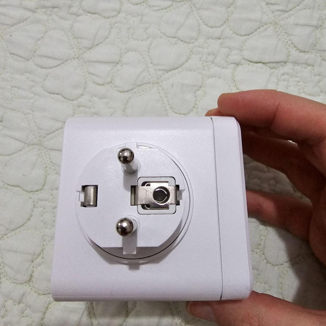 Cub de priză fără cablu, cub de priză cu 3 USB, priză multiplă fără cablu, mufă multiplă cu 3 căi, adaptor pri - foto 5 - id-p91258001