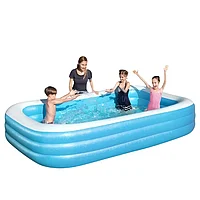 Piscina Gonflabila de Copii/ Familie - Lungime 3m, XXL, Exterior, Capacitate 1.075L
