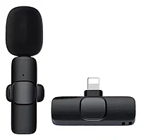 Microfon Wireless Lavaliera, compatibil cu Dispozitivele Android si IOS cu slot type-C, Portabil, Mufa