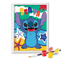 Set Pictura cu Numere si Rama Foto Disney Stitch AS