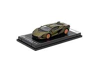 Macheta auto Lamborghini Sian Fkp37 Verde 1:64 Kinsmart
