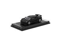 Macheta auto Bugatti Divo Matt Negru 1:64 Kinsmart