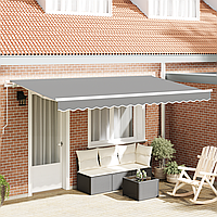 Cadru de umbrelă retractabil operat manual 4x2 cm metal