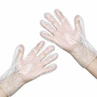 Manusi PRIMA din plastic HDPE, transparente - 100 bucati