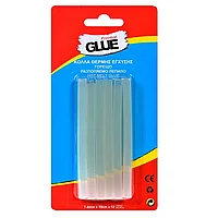 Set 12 baghete adezive silicon pentru pistolul de lipit, 7,4x100 mm