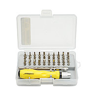 Set surubelnita de precizie cu biti, torx, hex 30 piese Crownman
