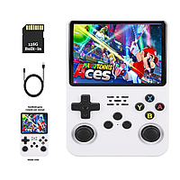Consola de jocuri retro portabila R36S Air Version 2024 cu 22682 de jocuri, 128 GB