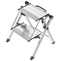Hailo Scara pliabilă cu 2 trepte "Mini Comfort" 45 cm , aluminiu