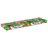 Pătură pentru bancă Tropical Jungle 140x40x8 cm Fabrică Oxford
