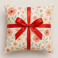 Perna decorativa florala de vara 50x50 cm