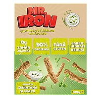 Snack Sarat (TOJO'S) cu 30% proteina, cu Carbohidrati Redusi, Fara Zahar si Fara Gluten- Aroma de Smantana si Ceapa 100G