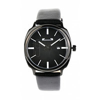 Ceas de mana barbati elegant, business, curea de piele Matteo Ferari - MF8212LTHNEGRU
