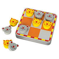 Tic Tac Toe Pisică și Șoarece Joc magnetic de călătorie