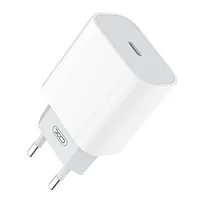 Adaptor priza Smart Fast Charging Type-C - 20W, XO-L77, fara cablu, compatibil cu gama iPhone 12 si iPhone 11