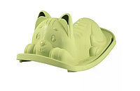 Smoby Life: balansoar in forma de pisica, capacitate de incarcare 50 kg - verde