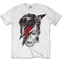 Tricou Oficial David Bowie Halftone Flash Face