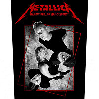 Back Patch Oficial Metallica Hardwired Concrete
