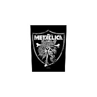 Back Patch Oficial Metallica Raiders Skull