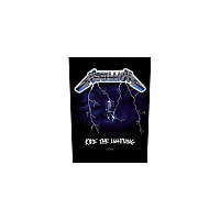 Back Patch Oficial Metallica Ride the Lightning