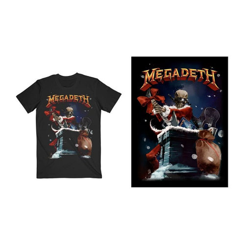 Tricou Oficial Megadeth Santa Vic Chimney - [id 91419818] - VendiGo.ro