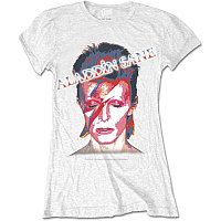 Tricou Oficial Damă David Bowie Aladdin Sane