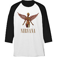 Tricou Mânecă 3/4 Oficial Nirvana Triangle in Utero