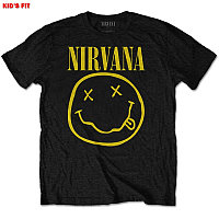 Tricou Oficial Copil Nirvana Yellow Happy Face