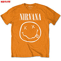 Tricou Oficial Copil Nirvana White Happy Face