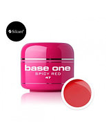 Gel uv color base one silcare clasic spicy red 5 gr